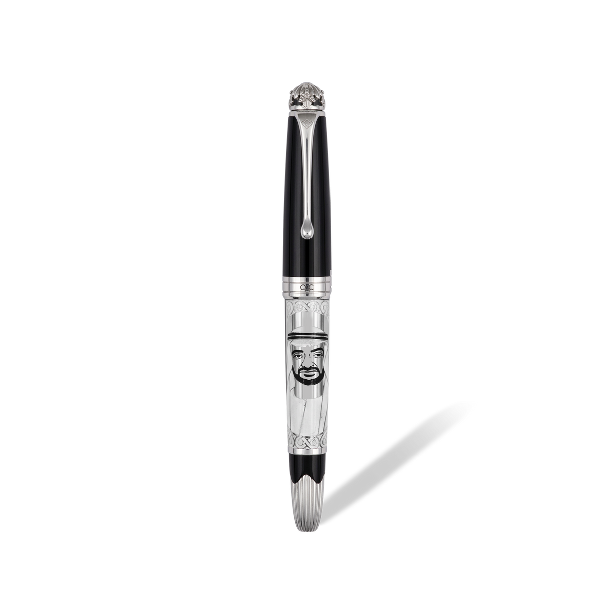Noble Sheikh Mohammed Bin Zayed Bin Sultan Al Nahyan Fountain Pen Black