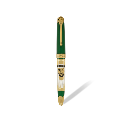 Noble Sheikh Mohammed Bin Zayed Bin Sultan Al Nahyan Roller Ball Pen Green