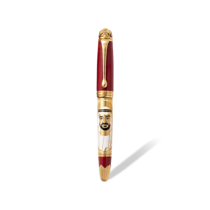 Imperial Sheikh Mohammed Bin Zayed Bin Sultan Al Nahyan Roller Ball Pen Red
