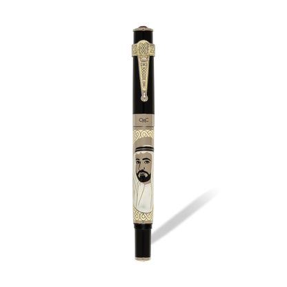 Imperial Sheikh Sultan bin Muhammad Al-Qasimi Fountain Pen Black