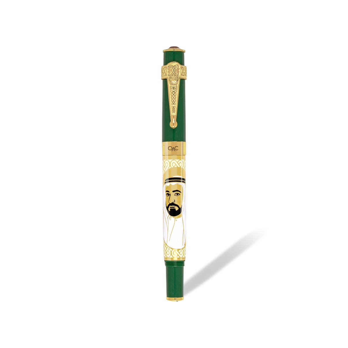 Imperial Sheikh Sultan bin Muhammad Al-Qasimi Roller Ball Pen Green