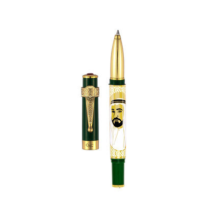 Imperial Sheikh Sultan bin Muhammad Al-Qasimi Roller Ball Pen Green