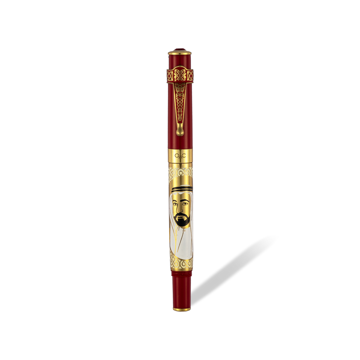 Imperial Sheikh Sultan bin Muhammad Al-Qasimi Fountain Pen Red