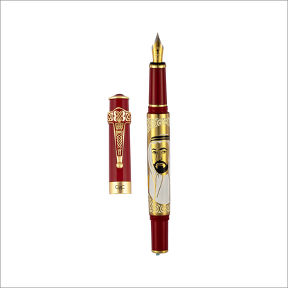 Imperial Sheikh Sultan bin Muhammad Al-Qasimi Fountain Pen Red