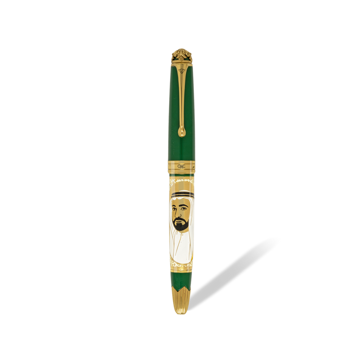 Noble Sheikh Muhammed Al Qasimi Roller Ball Pen Green