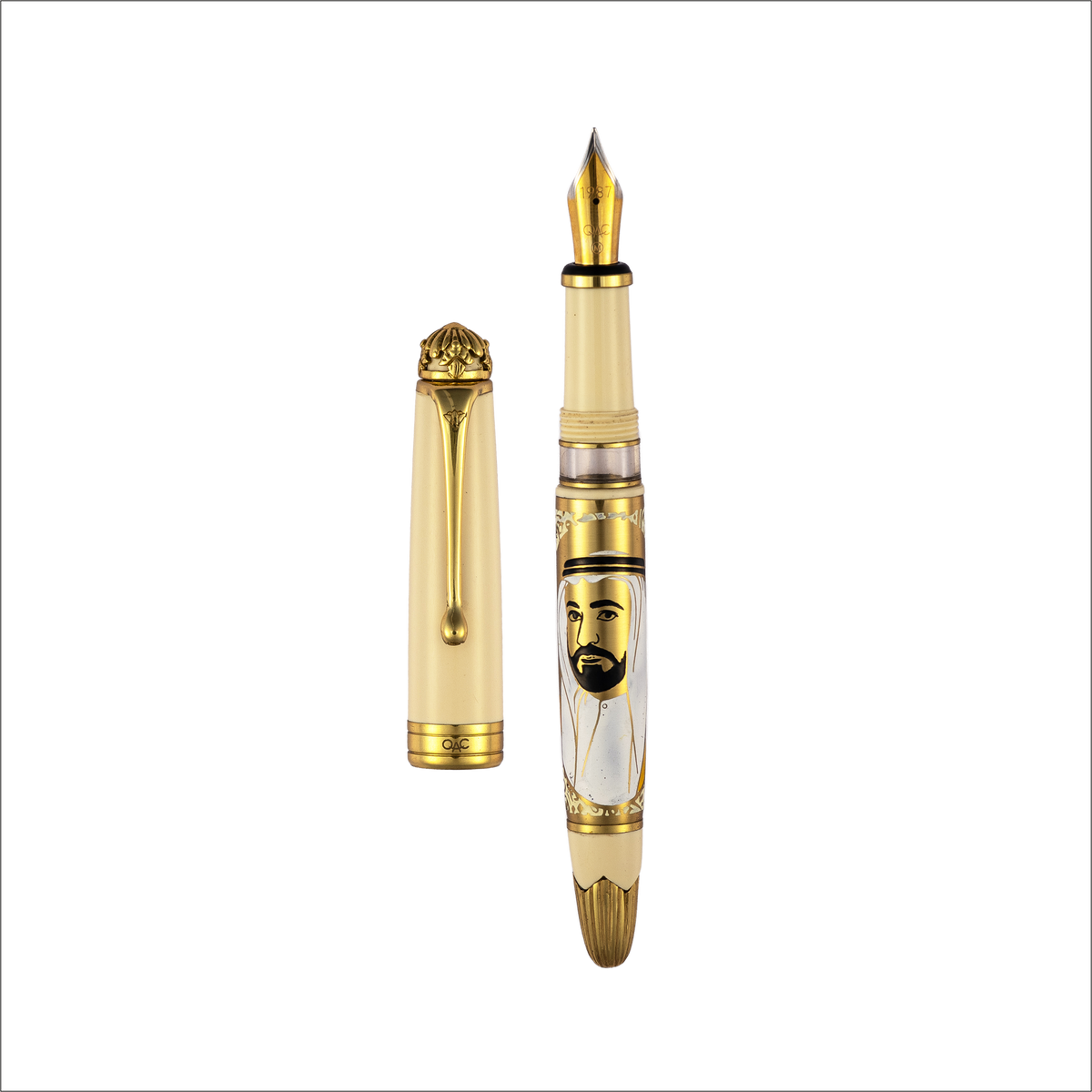 Noble Sheikh Sultan bin Muhammad Al-Qasimi Fountain Pen Ivory