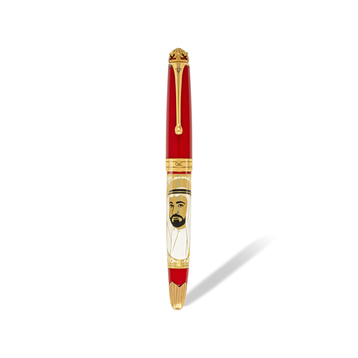 Noble Sheikh Sultan bin Muhammad Al-Qasimi Fountain Pen Red