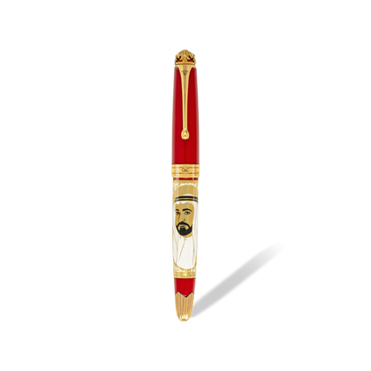 Noble Sheikh Sultan bin Muhammad Al-Qasimi Roller Ball Pen Red