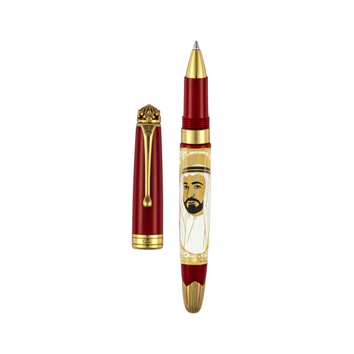 Noble Sheikh Sultan bin Muhammad Al-Qasimi Roller Ball Pen Red