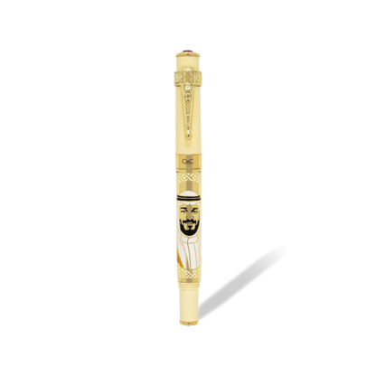 Imperial Shiekh Mohammed bin Salman Al Saud Roller Ball Pen Ivory