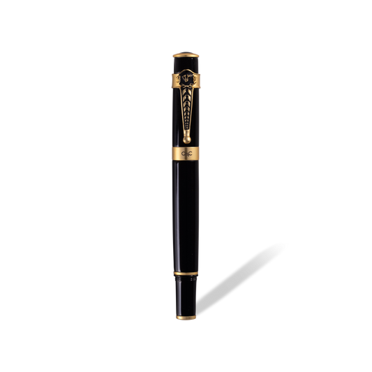 Autograph Classic Roller Ball Pen Black Gold Diplomat