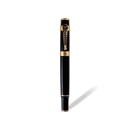 Autograph Classic Fountain Pen Black Gold Diplomat