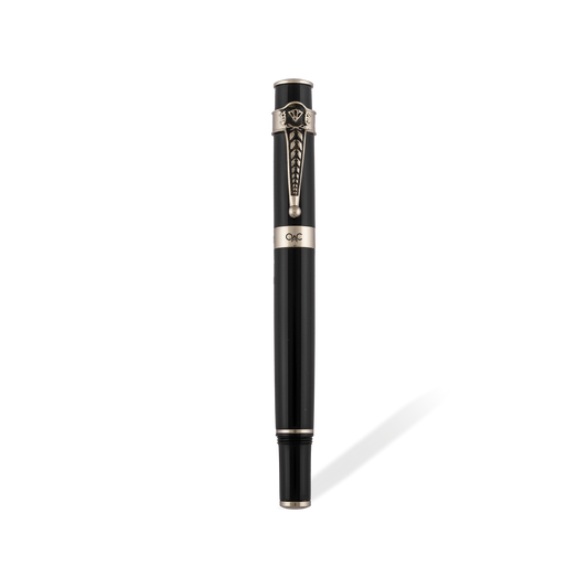 Autograph Classic Fountain Pen Black Platinum Diplomat