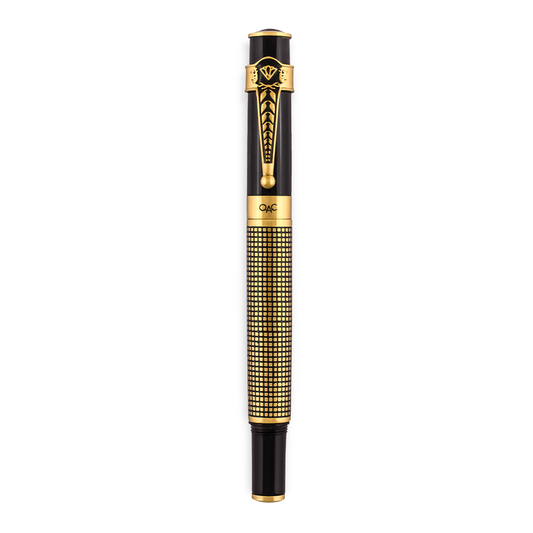 AUTOGRAPH FOUNTAIN PEN - EBONY X HATCH