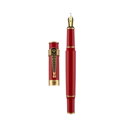 Autograph Classic Fountain Pen Red Gold Diplomat