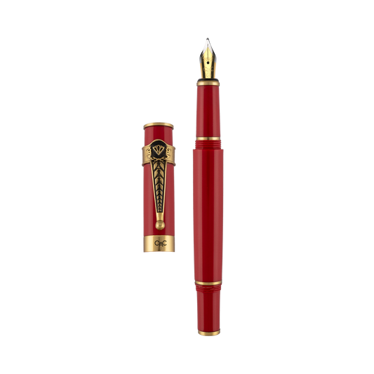 Autograph Classic Fountain Pen Red Gold Diplomat