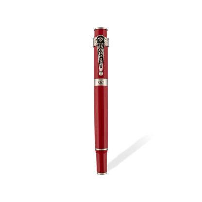 Autograph Classic Roller Ball Pen Red Platinum Diplomat