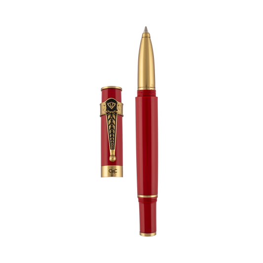 Autograph Classic Roller Ball Pen Red Gold Diplomat