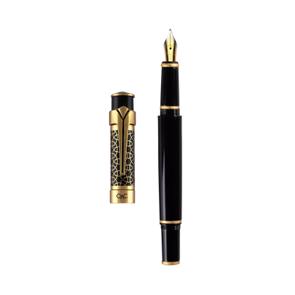 Valor Ebony Gold Fountain Pen