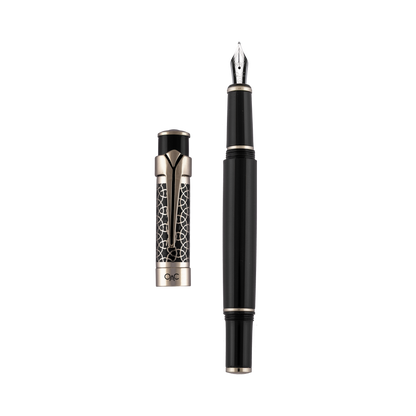 Valor Ebony Platinum Fountain Pen