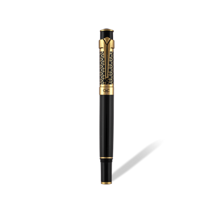 Valor Ebony Gold Roller Ball Pen