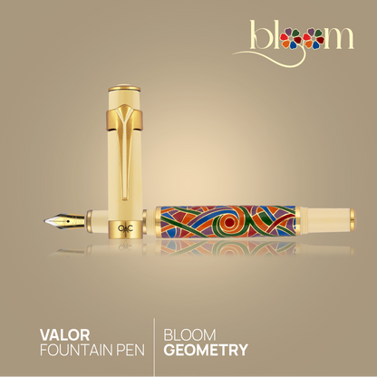 Valor Bloom Geometry Fountain Pen