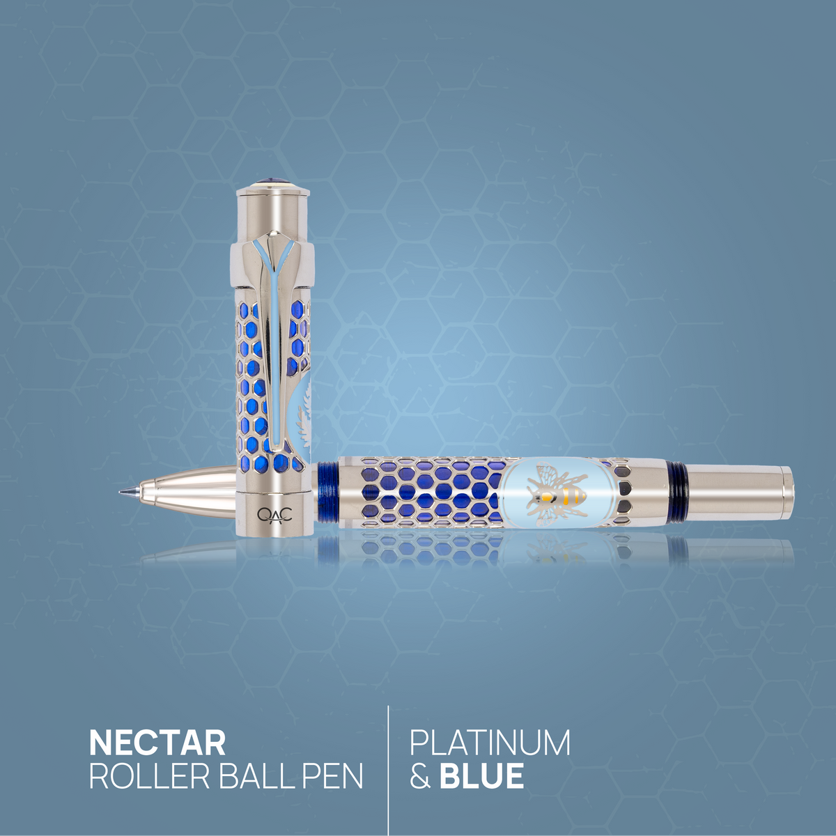 Nectar Blue Platinum Roller Ball pen