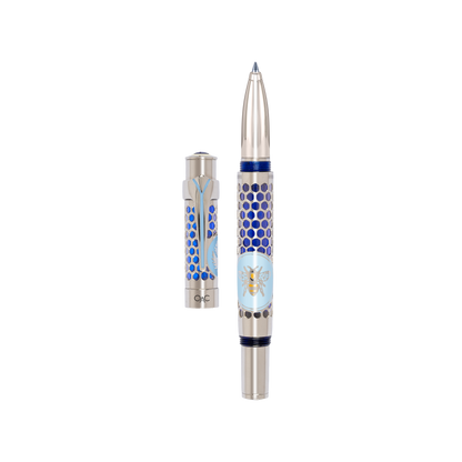 Nectar Blue Platinum Roller Ball pen