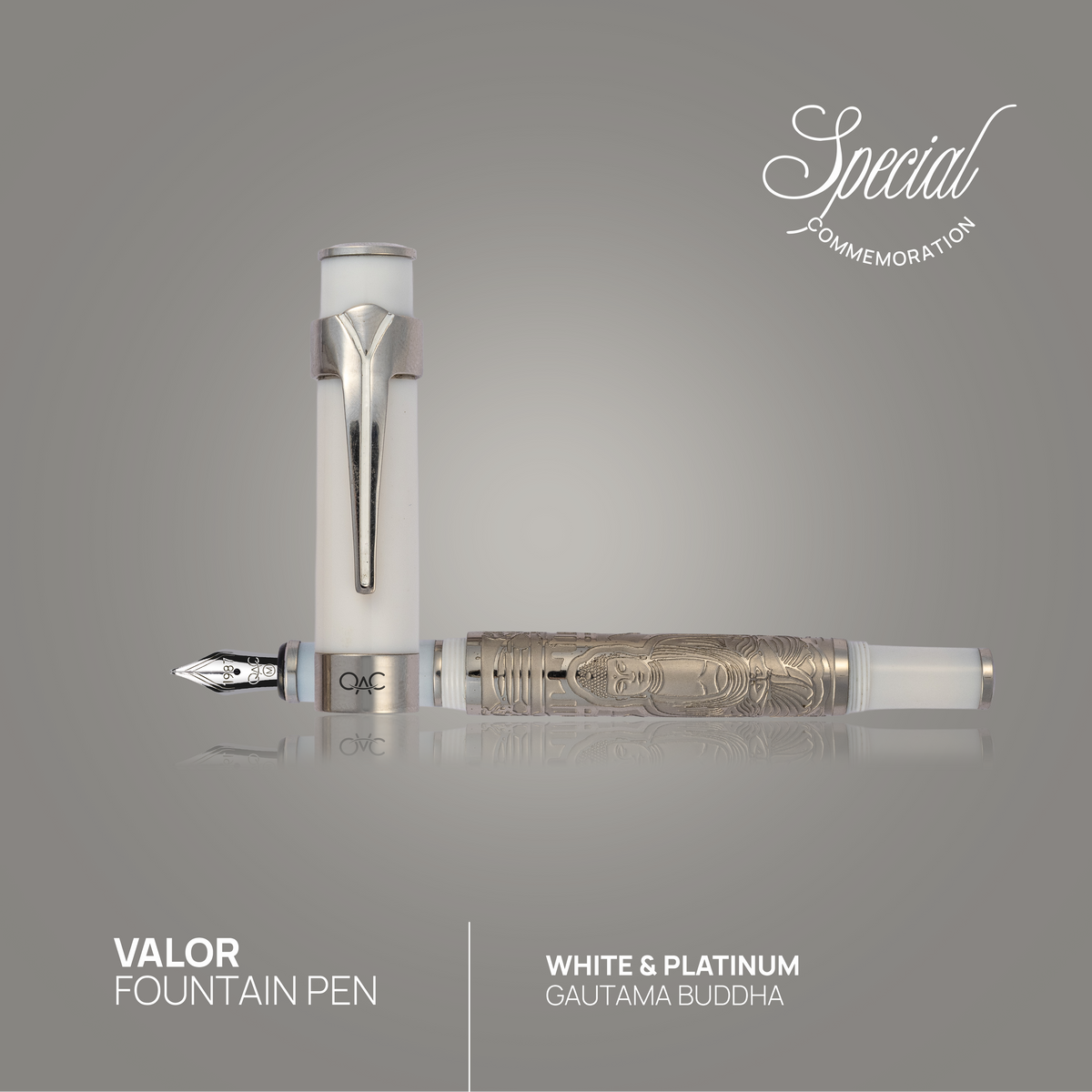 Buddha Platinum Fountain Pen