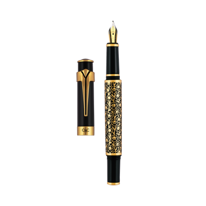 Valor Ebony Blossom Fountain Pen