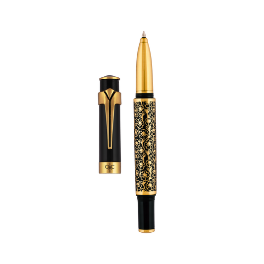 Valor Ebony Blossom Roller Ball Pen
