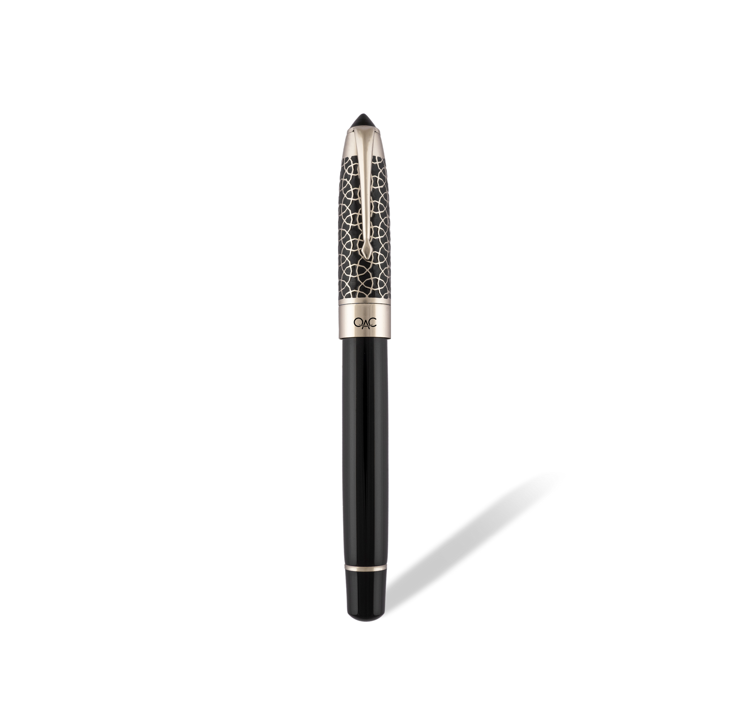 Epic Ebony Silver Roller Ball Pen
