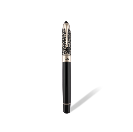 Epic Ebony Silver Roller Ball Pen