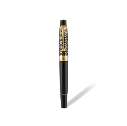 Royale Ebony Gold Roller Ball Pen