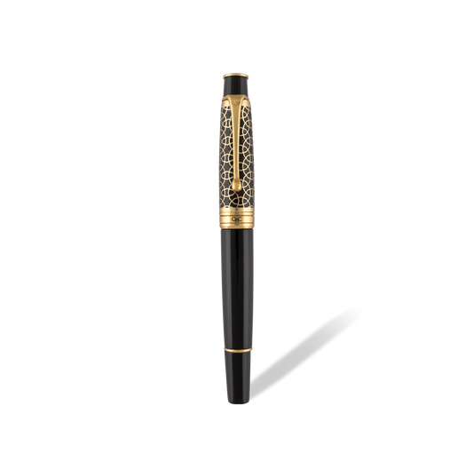 Royale Ebony Gold Fountain Pen