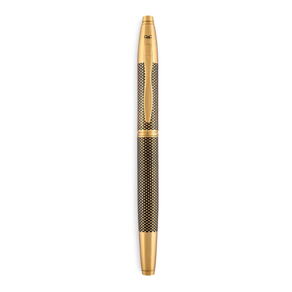 Effex Ebony Polka Dot Roller Ball Pen