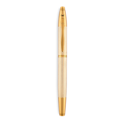 EFFEX ROLLER BALL PEN - IVORY POLKA DOT PEN