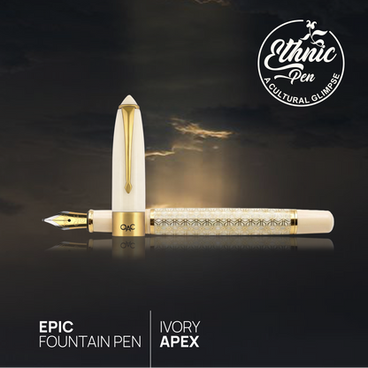 Epic Ivory Apex Fountain Pen
