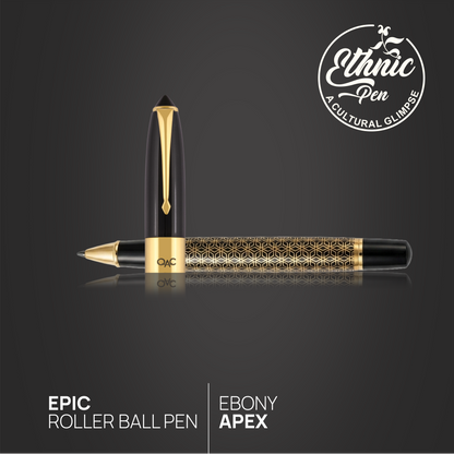 Epic Ebony Apex Roller Ball Pen