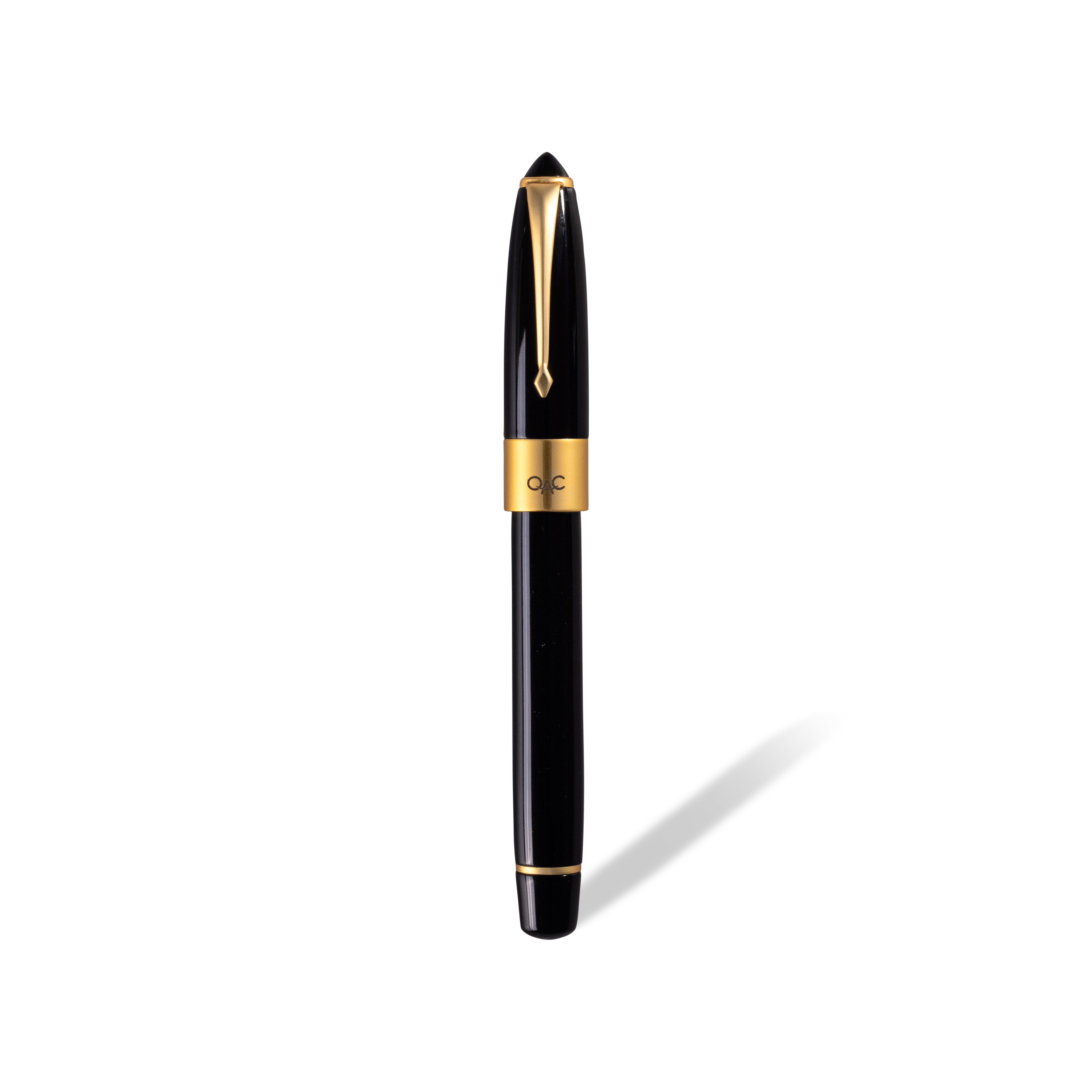Epic Classic Fountain Pen Black Gold Diplomat – OAC