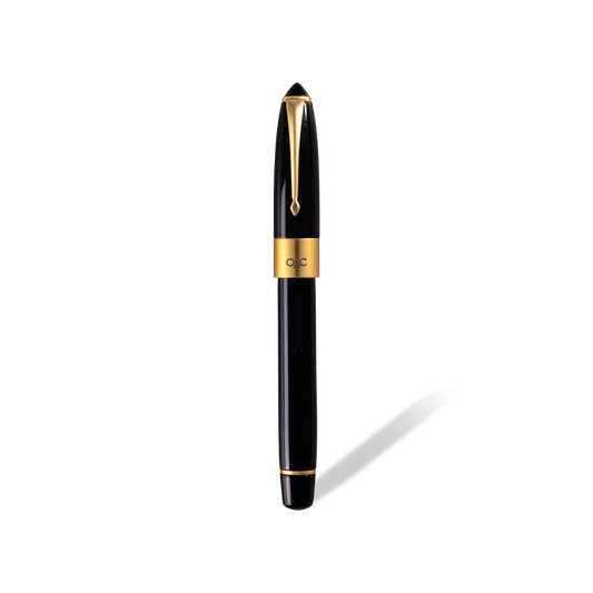 Epic Classic Roller Ball Pen Black Gold Diplomat
