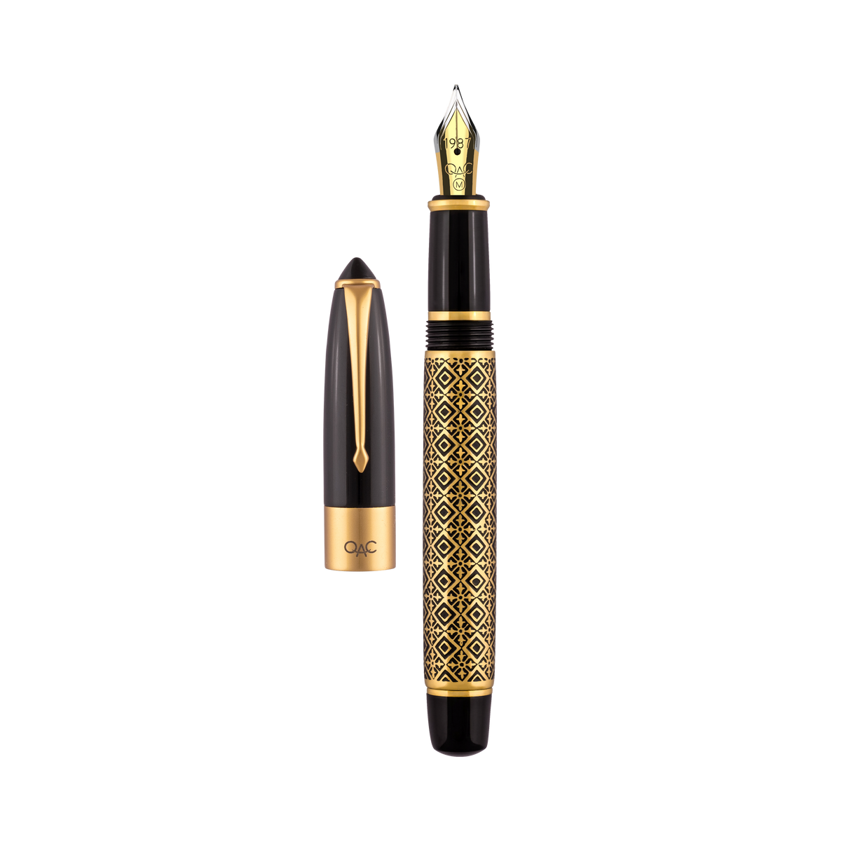 Epic Ebony Diamond Fountain Pen
