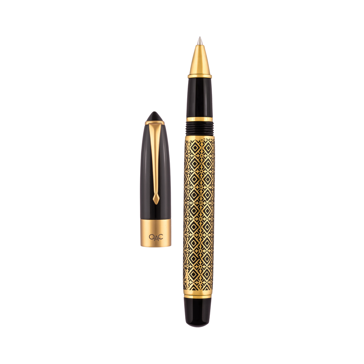 Epic Ebony Diamond Roller Ball Pen