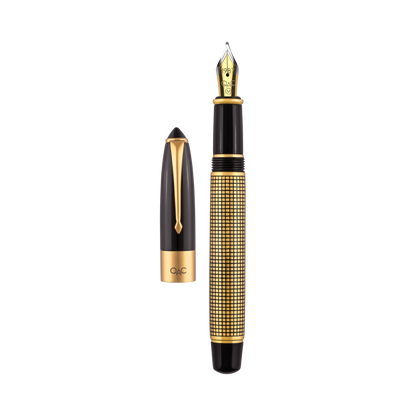 Epic Ebony X Hatch Fountain Pen