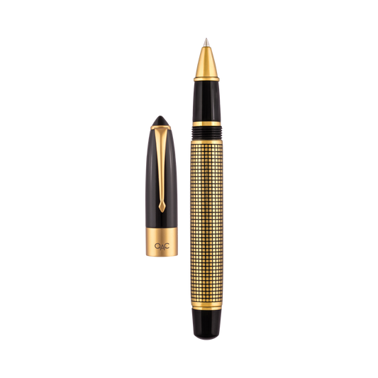 Epic Ebony X Hatch Roller Ball Pen