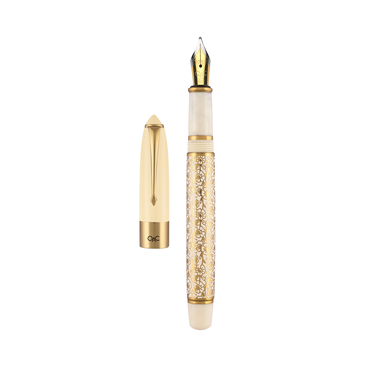 Epic Ivory Blossom Fountain Pen