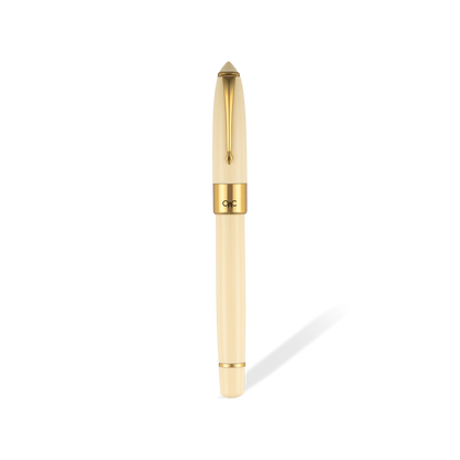 Epic Classic Fountain Pen Ivory Gold Diplomat