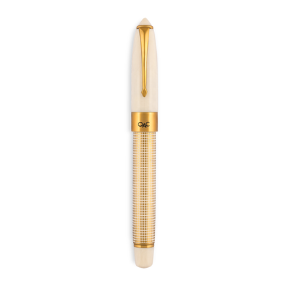 EPIC FOUNTAIN PEN - IVORY X HATCH