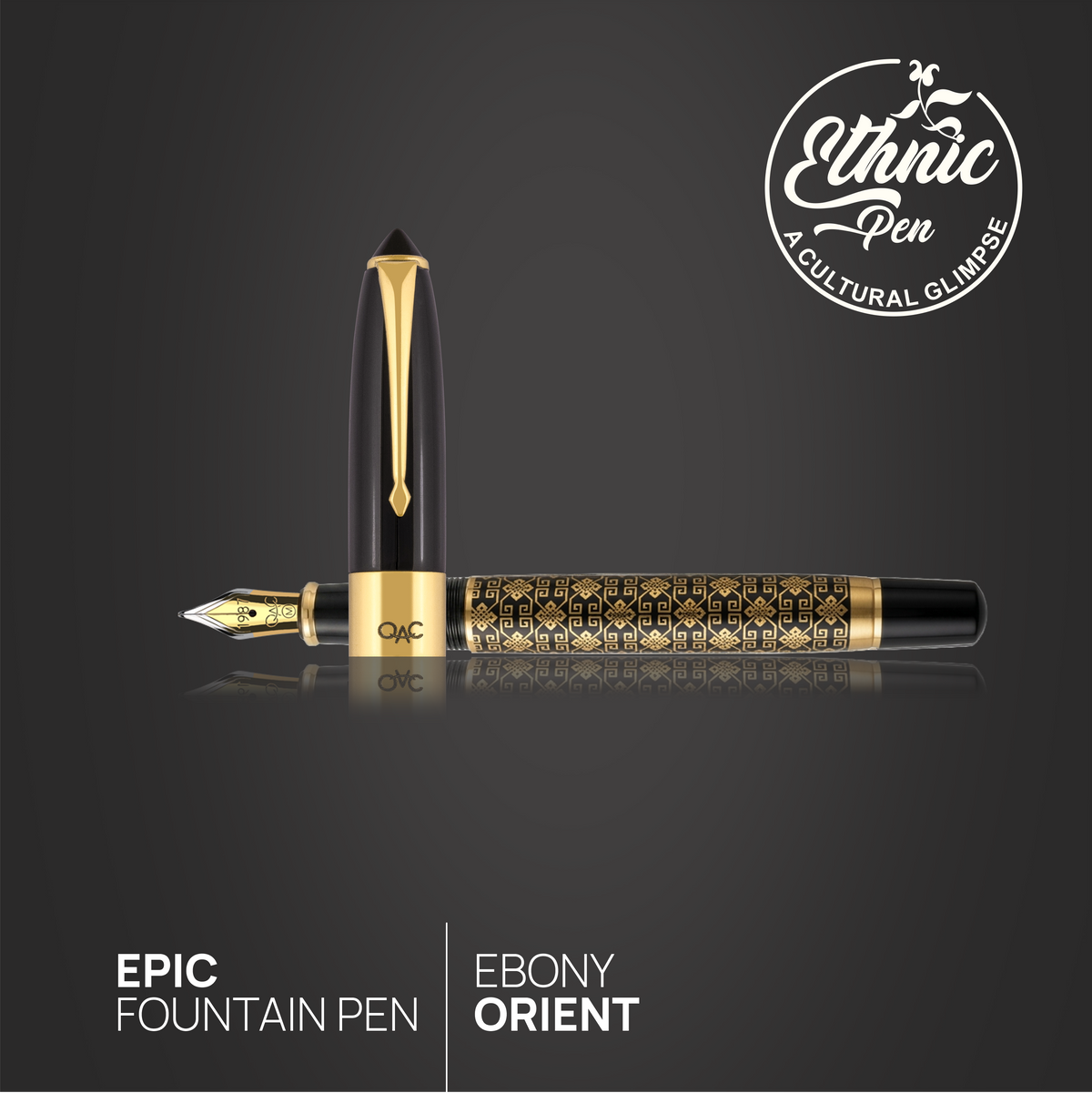 Epic Ebony Orient Fountain Pen