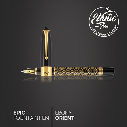 Epic Ebony Orient Fountain Pen